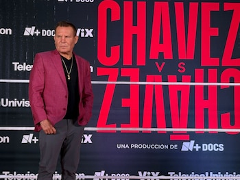 Julio César Chávez reconoció la importancia de contar su historia más allá del éxito en el ring (Luz Coello/ Infobae)