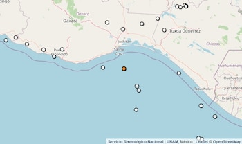 Temblor reportado en Oaxaca.
(SSN)