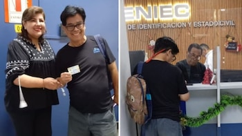 Peruano regresa al Perú luego