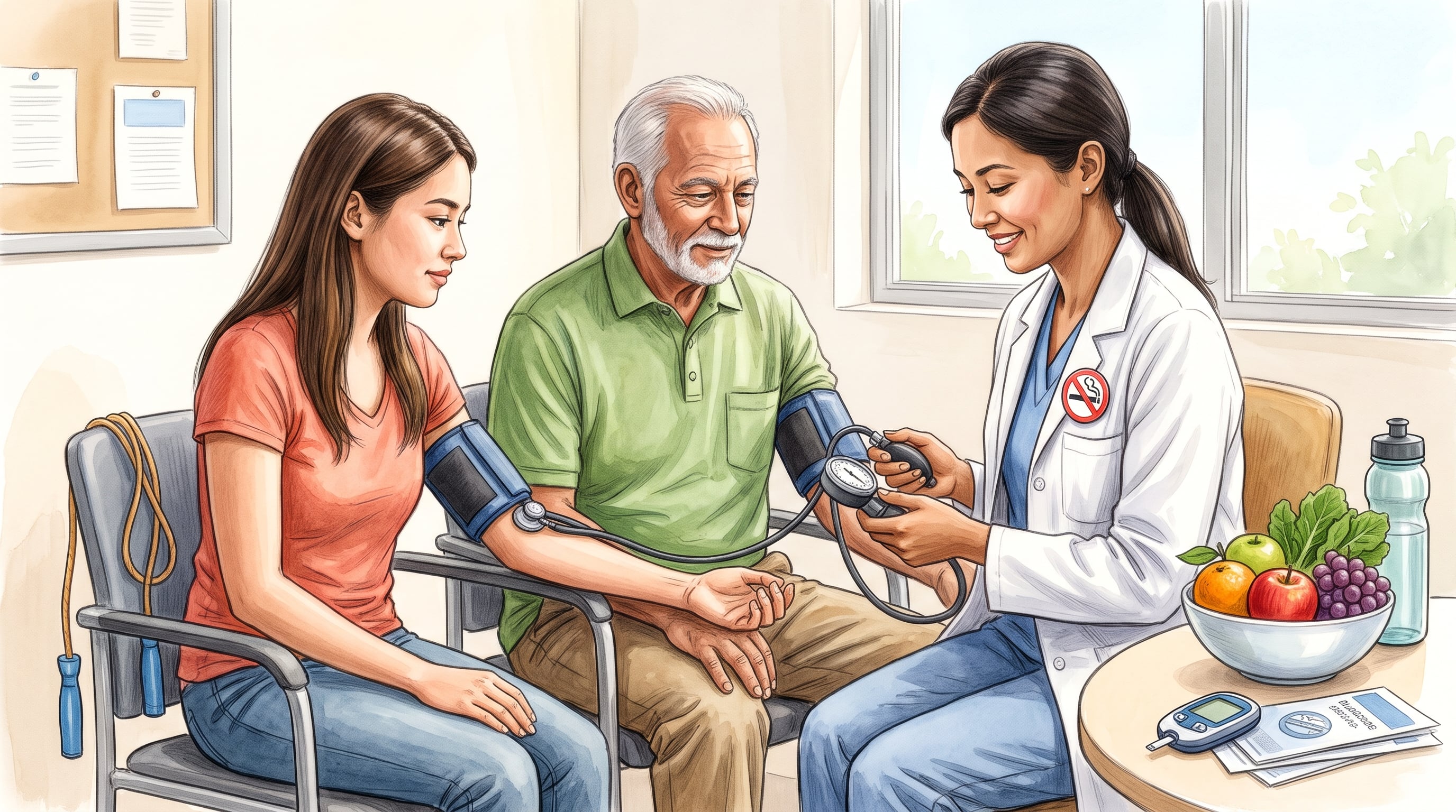 El control de la hipertensión arterial, el cese del tabaquismo y la actividad física regular disminuyen las probabilidades de sufrir un ataque cerebrovascular. (Imagen Ilustrativa Infobae)