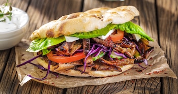 Receta de döner kebab casero