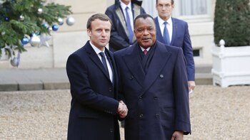 El presidente de Francia, Emmanuel