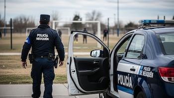 Los descubrieron merodeando por el Parque Industrial de Neuquén, quisieron escapar y chocaron contra un poste