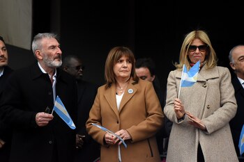 Patricia Bullrich junto a Guillermo