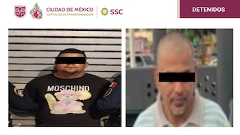 Detienen a dos presuntos extorsionadores en Azcapotzalco, CDMX