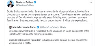 Bolívar calificó a Cabal de