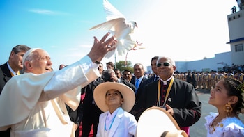 visita Trujillo. Andina