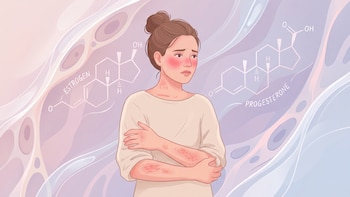 Desde la pubertad hasta la menopausia: qué puede activar los brotes de dermatitis atópica