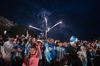 Festejos Argentina Inglaterra en el Mundial 2026 - Obelisco