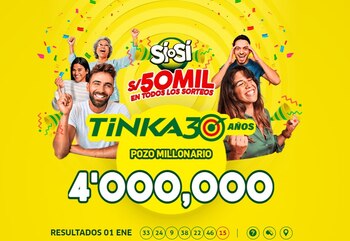 La Tinka revienta su pozo