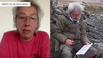 El veterano y artista plástico Ricardo Nicolás Mitolo regresó a las Islas Malvinas para homenajear a sus compañeros caídos y retratar los escenarios del conflicto