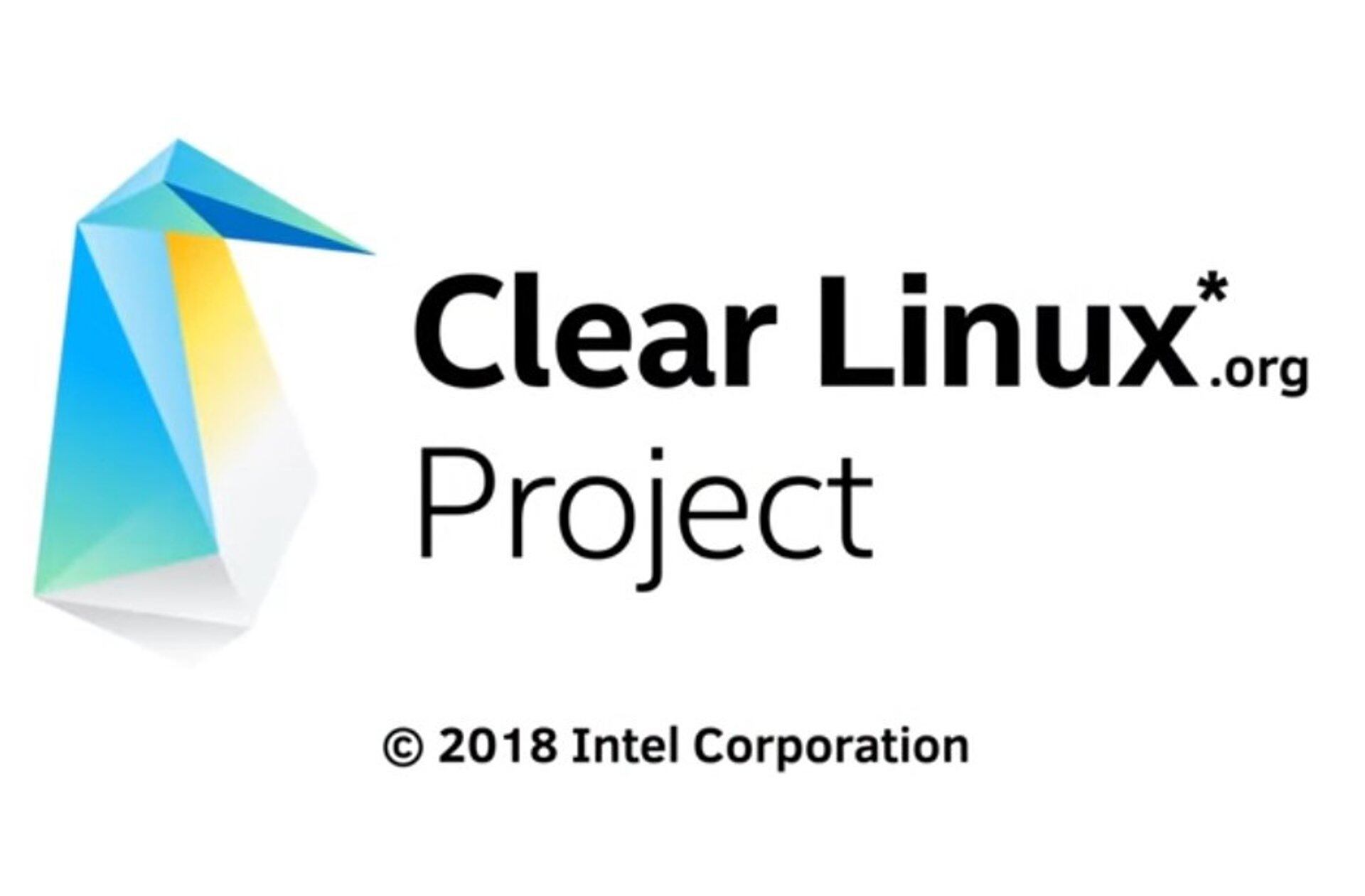 22/07/2025 Logo del sistema operativo Clear Linux OS.POLITICA CLEAR LINUXOS