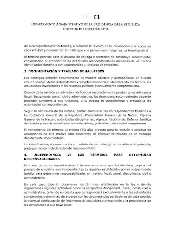 El Dapre, bajo la dirección de Carlos Andrés Ríos, fijó plazos y responsabilidades para los funcionarios del nuevo Gobierno - crédito Dapre