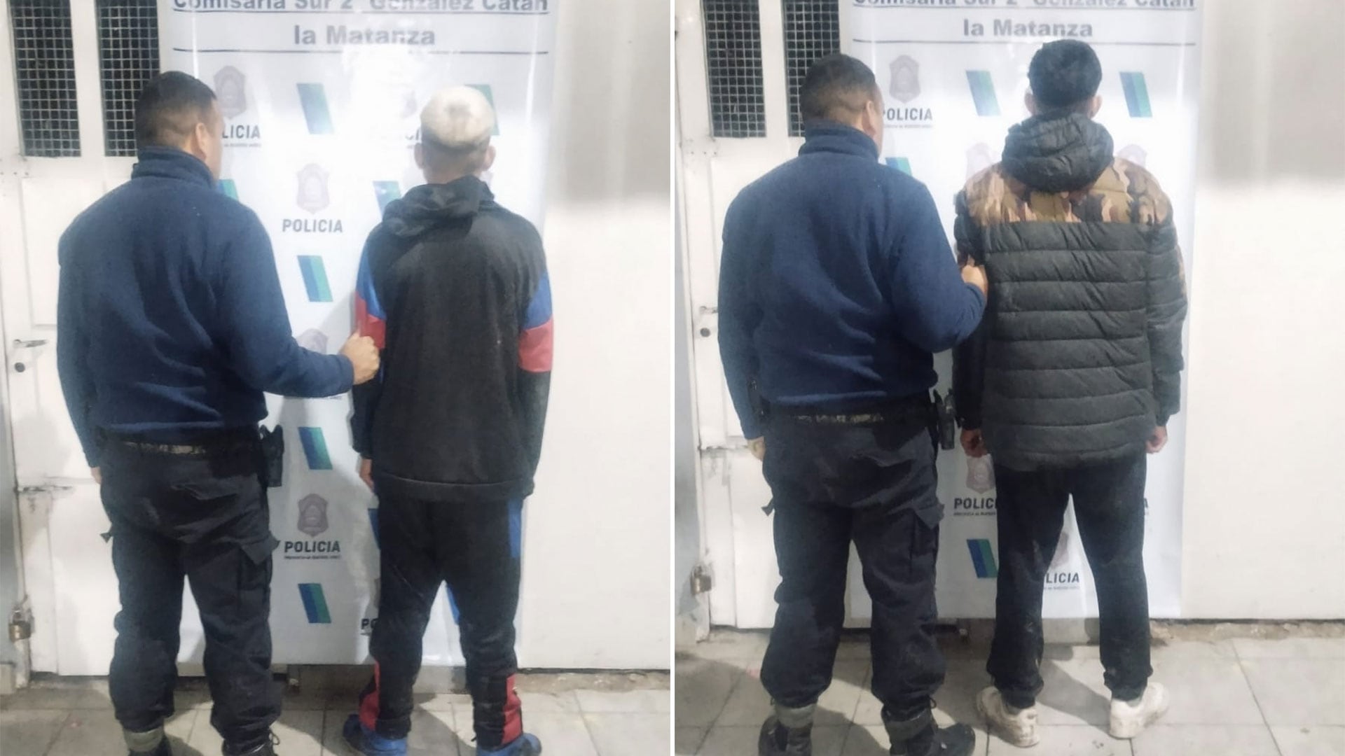 La policía detuvo a dos de los cuatro delincuentes que participaron de la violenta entradera