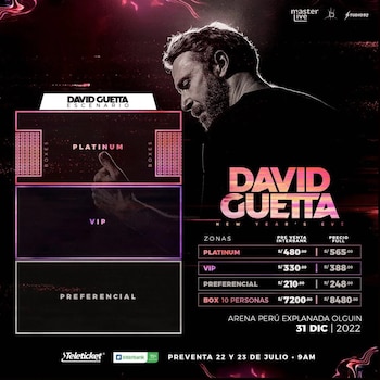 Precios de las entradas para