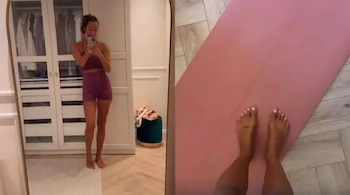 Adara Molinero muestra las secuelas