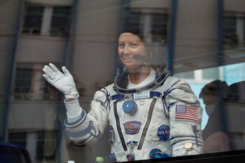 La astronauta de la NASA