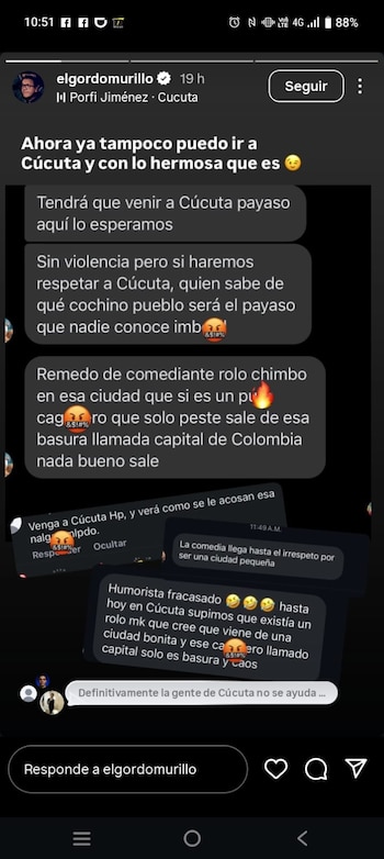 - crédito @elgordomurillo/Instagram