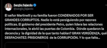 Sergio Fajardo cuestionó al Gobierno