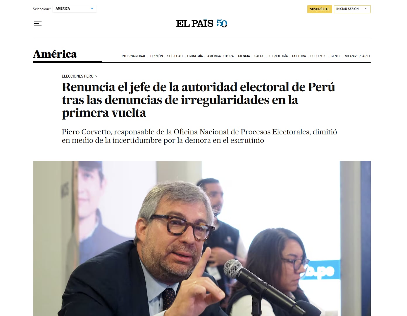 Captura: El País