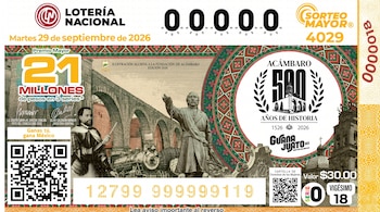 Lotería Nacional.
