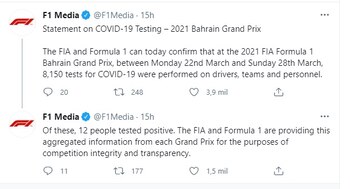 (Foto: captura de pantalla Twitter/@F1Media)