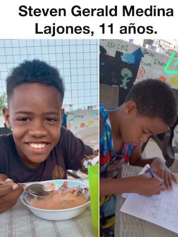 Steven de 11 años, el