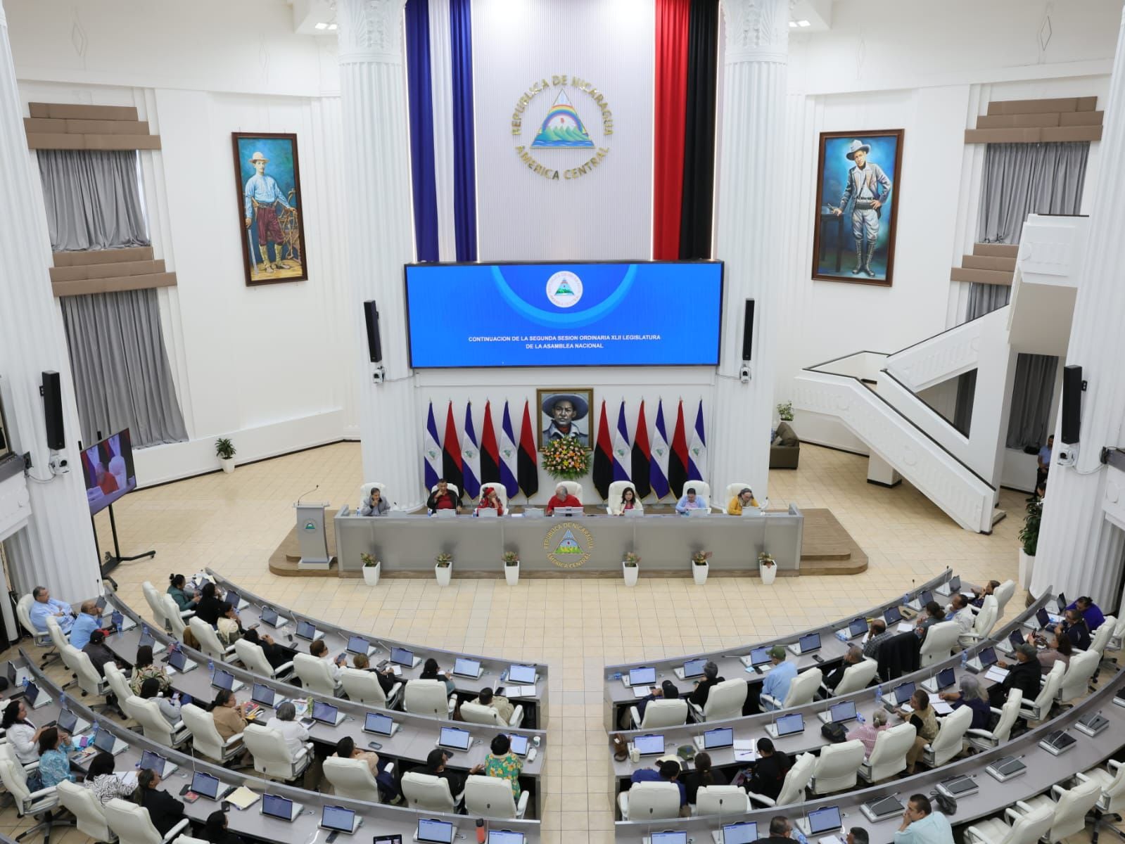La Asamblea Nacional prevé ratificar el acuerdo bilateral entre Nicaragua y Rusia este 14 de julio de 2026 tras su firma en San Petersburgo. (Foto: Asamblea Nacional)