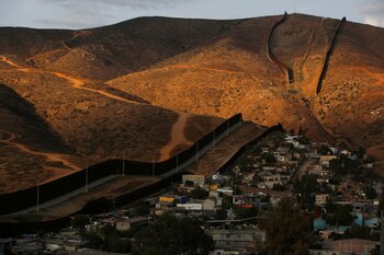 A general view shows sections