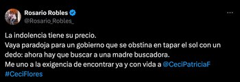 Rosario Robles se sumó a