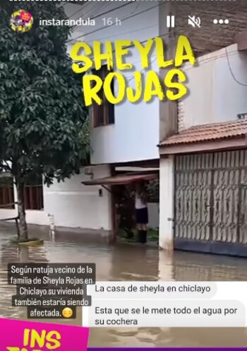 La casa de Sheyla Rojas en Chiclayo. Instarandula.