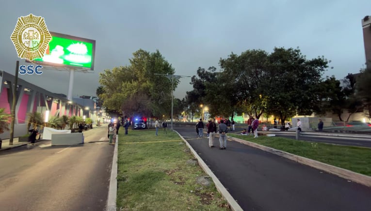 Continúa cerrada la circulación en carriles centrales y laterales de Viaducto Miguel Alemán (@OVIALCDMX)