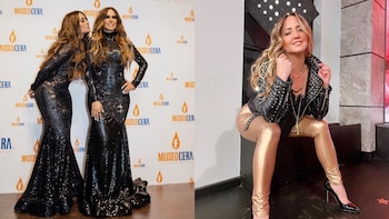 Andrea Legarreta no acompañó a