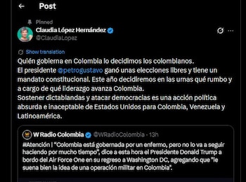 Claudia López dio su opinión