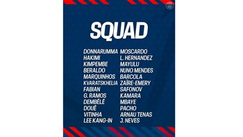 París Saint Germain anunció los