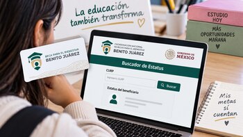 El Buscador de Estatus de la Beca Benito Juárez permite a los estudiantes consultar con su CURP la situación de su apoyo y conocer si existe alguna incidencia en su registro