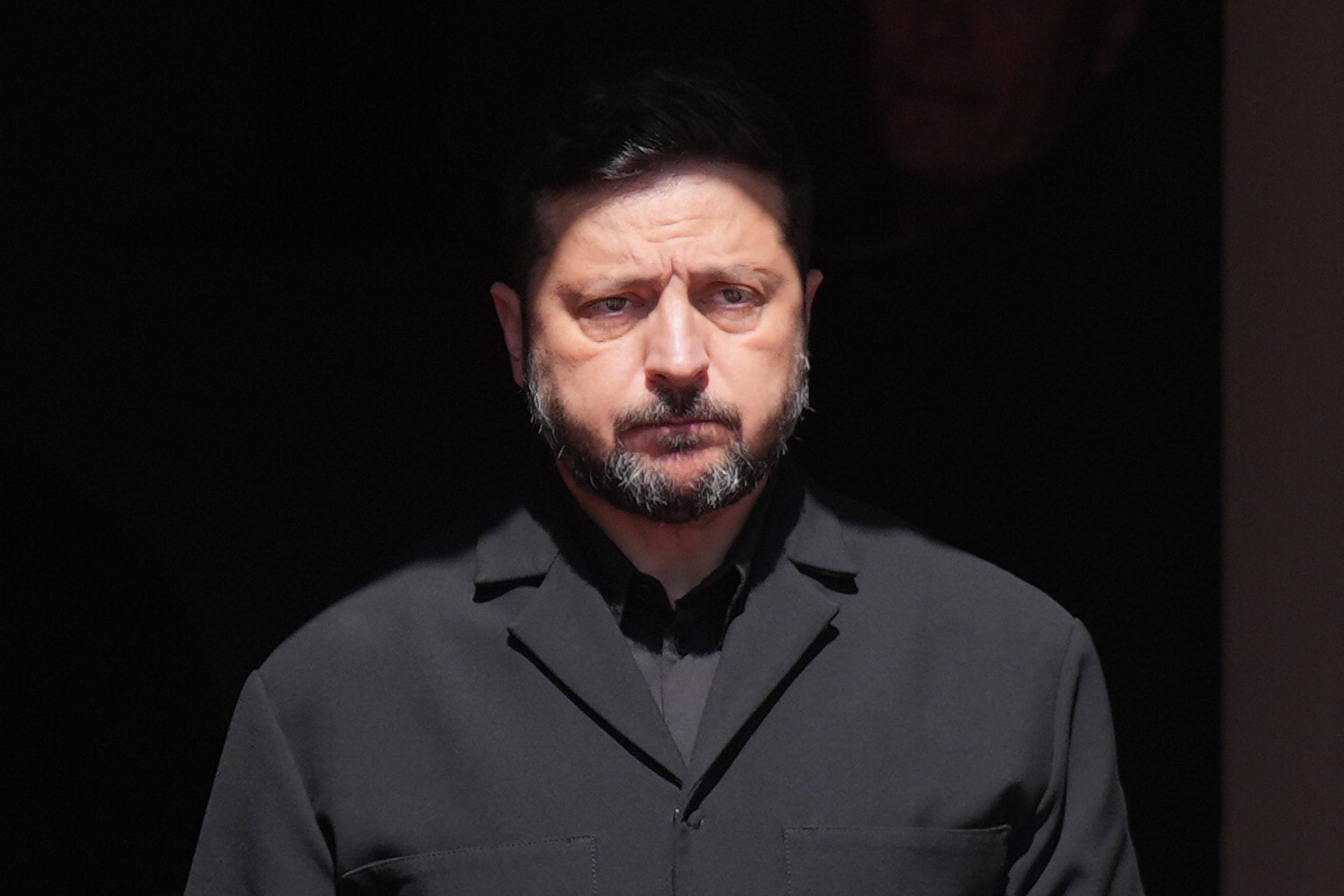 El presidente ucraniano Volodimir Zelensky (Niall Carson/PA Wire/dpa)