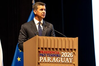 El presidente de Paraguay, Santiago