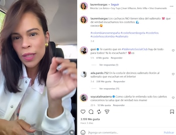 La creadora de contenido compartió el video el 17 de mayo de 2026 - crédito @laurentvargas/IG