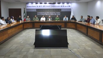 Rubén Rocha y Omar García