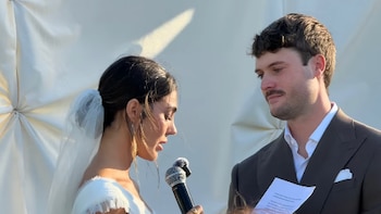 Todos los detalles de la boda de Anna Ferrer y Mario Cristóbal: dos vestidos, una ceremonia íntima y la emoción de Paz Padilla