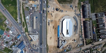 La Estación Intermedia 3M en Soacha avanza en un 40%, proyectándose como nodo estratégico para la integración del sistema de transporte masivo - crédito Gobernación de Cundinamarca