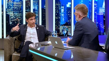 Kicillof analizó el riesgo de default en el que se encuentra la Argentina (Fotos: Gustavo Gavotti)