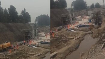 Obreros se salvaron de tragedia