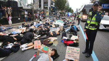 Protestas por el cambio climático