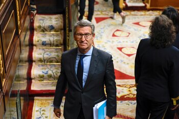 Alberto Núñez Feijóo abandona el