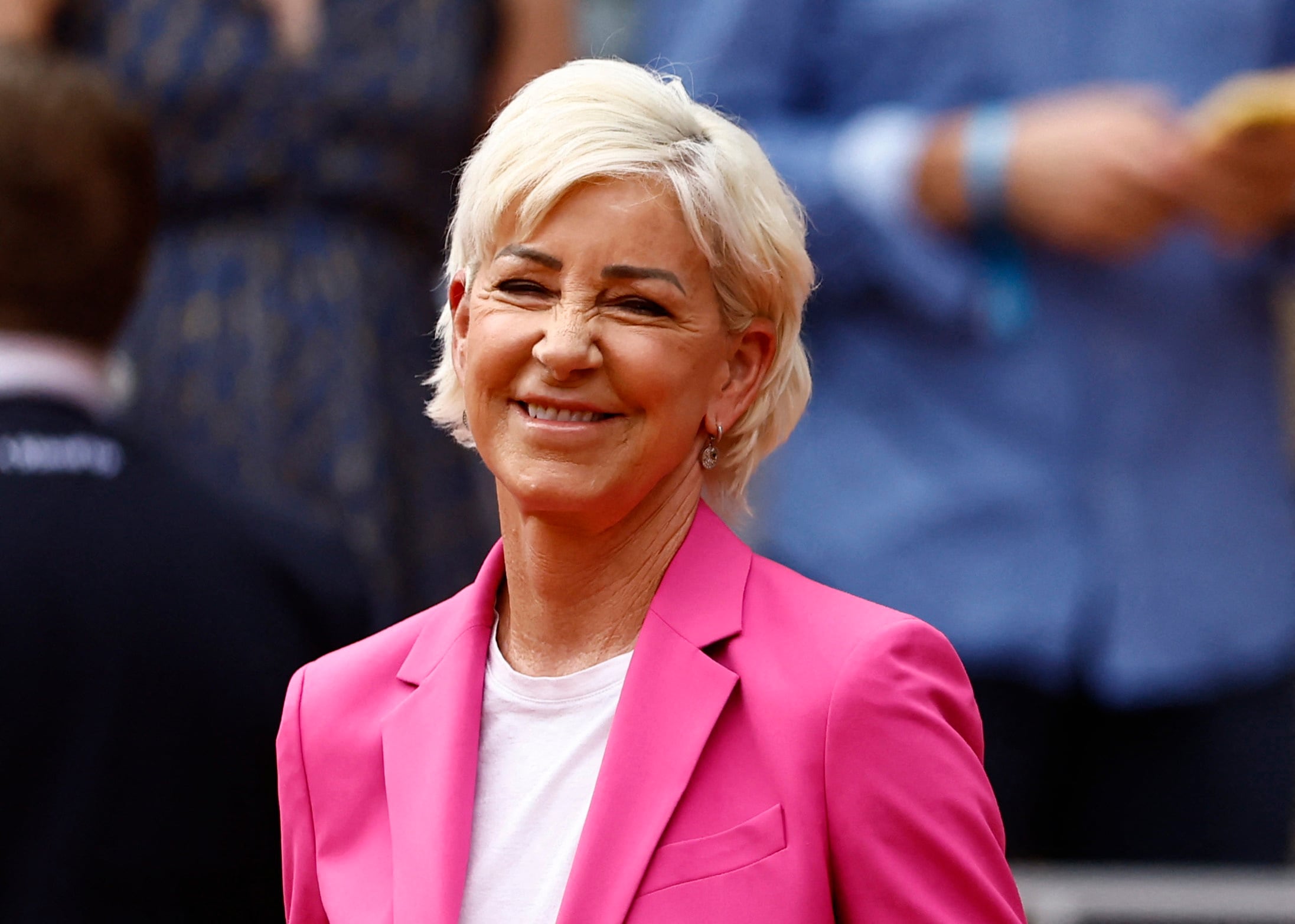 Chris Evert confirmó en sus redes sociales que el cáncer de ovario regresó tras dos recaídas previas (REUTERS/Clodagh Kilcoyne)