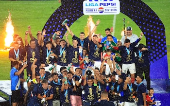 FAS se consagra campeón del Clausura 2026 al vencer 3-0 a Águila y conquista su vigésimo título de la liga salvadoreña. (Cortesía: Yamil Bukele)