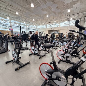 El moderno gimnasio World Gym