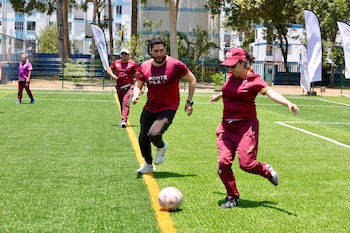 La CDMX prevé rehabilitar más de 180 canchas deportivas y planea llegar a 316 para dejar un legado de infraestructura tras la Copa del Mundo. (X/ @ClaraBrugadaMolina)